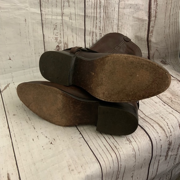 Frye Harness Boots Brown sz 7B - Picture 8 of 9